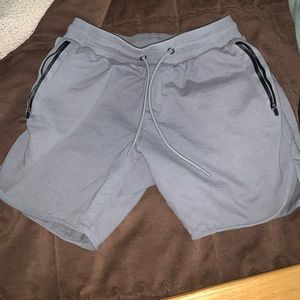 ESNTLS Gray Sweat Shorts